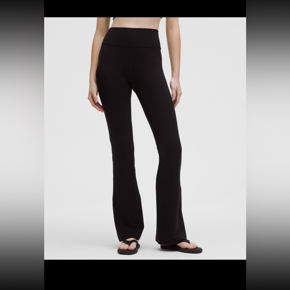 Lululemon groove high rise flared leggings